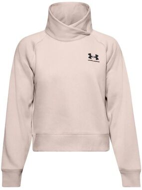 Under Armour Women's Light Pink Cowl Neck Sweatshirt Size S/M